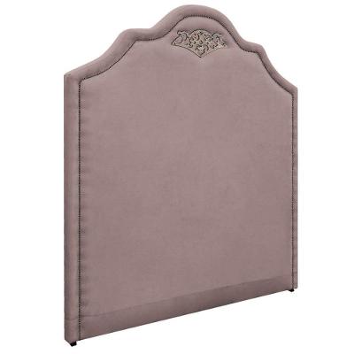 Cabeceira Queen P02 160 Cm Para Cama Box Linho Rosê