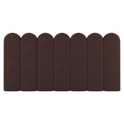 Painel Cabeceira Cama Box Solteiro Lana 100cm Sintético Marrom - Abmaza