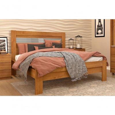 Cama de Casal Safira Branco/Neve - Tcil Móveis