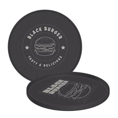 Prato Tramontina Black Burger Em Polipropileno Cinza Tramontina