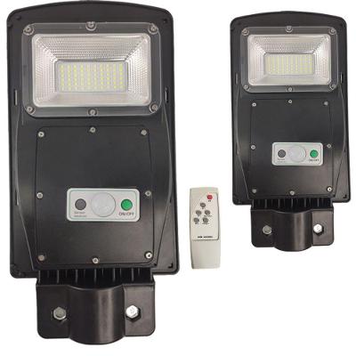 Luminaria Solar 60W Poste Led 2 Und Sensor De Movimento