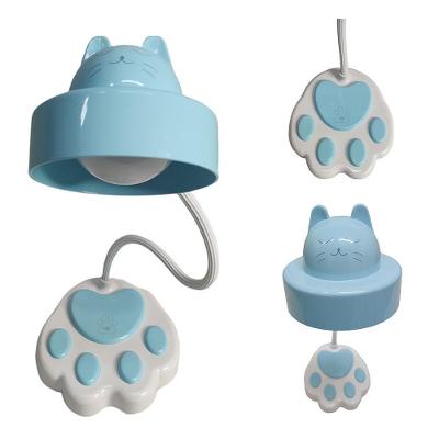 Luminaria Pata De Gato Flexivel Touch Led Mesa