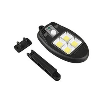 Luminaria Solar Poste Parede Led Sensor De Movimento 3 Modos