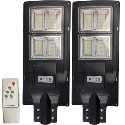 Luminaria Solar 240W Led Poste Rua Sensor Movimento 2Und