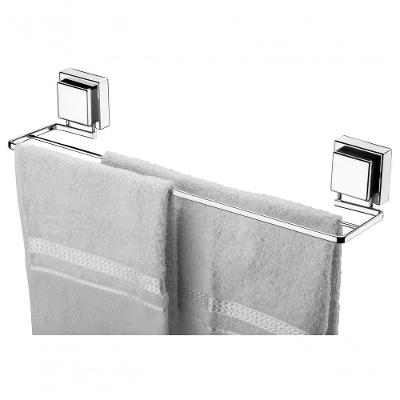 Porta Toalha Duplo Ventosa 45 Cm Cromado Future 8054