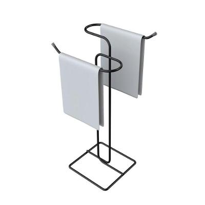 Porta Toalha Duplo De Bancada - Stolf Preto