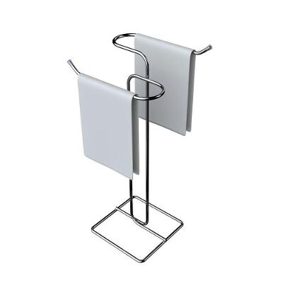 Porta Toalha Duplo De Bancada - Stolf Cromado