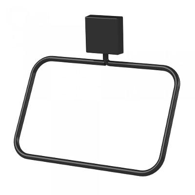 Suporte Para Toalha De Rosto Preto Future 8507 Pt