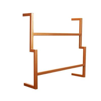 Porta Toalha De Rosto Industrial Metálico Cobre 35cm