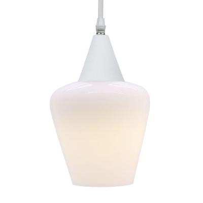 Lustre Pendente Taschibra Monalisa Branco Leitoso E27 Bivolt Branco