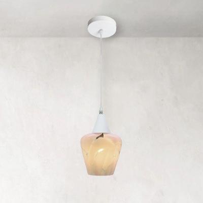 Lustre Pendente Taschibra Monalisa Murano E27 Bivolt Branco