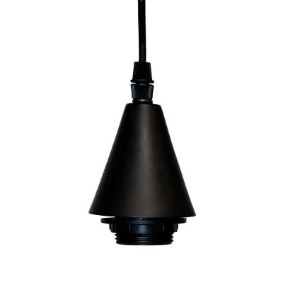 Conjunto Para Pendente Kit Base + Soquete E27 Bivolt Preto