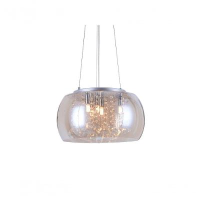 Lustre Pendente Coliseu 400 Conhaque E27 Bivolt Taschibra