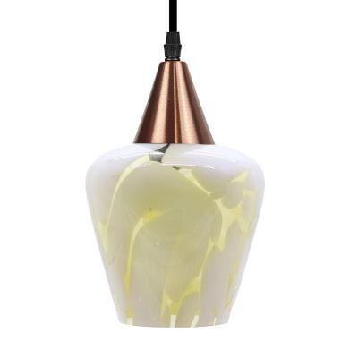 Lustre Pendente Taschibra Monalisa Murano E27 Bivolt Cobre