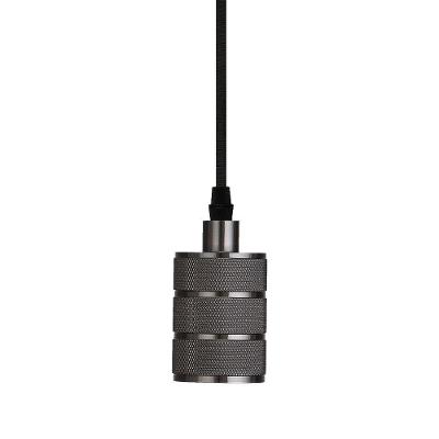 Pendente Taschibra Dot Metal Rock E27 Bivolt Preto Perolado