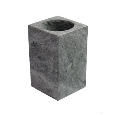 Porta Escova De Dente Pia Bancada Em Pedra Sabão 11X7Cm