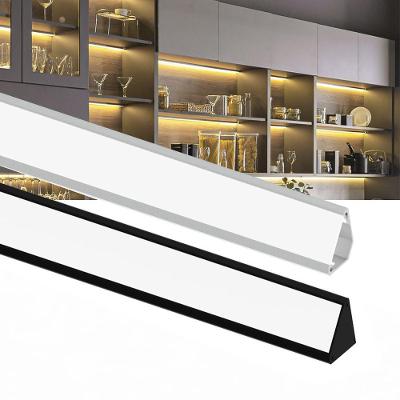 Perfil Para Fita De Led Sobrepor Taschibra Spire L30 Preto Kit 3 Metros