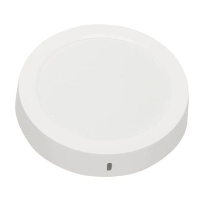 10 Painéis Placa De Led Taschibra 24w Lys Redondo Sobrepor 3000k Luz Quente