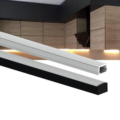 Perfil Para Fita De Led Sobrepor Taschibra Sope Kit 2 Metros Preto