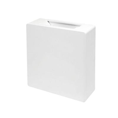 Arandela Balizador Led Pix Ajustável Ip65 2 Fachos Luz Quente 3000k Bivolt Branco