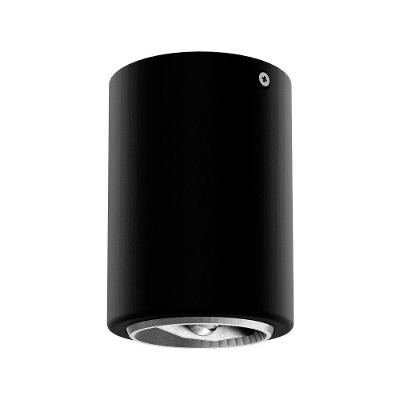 Spot De Sobrepor Cannon Ar70 Redondo Taschibra Preto