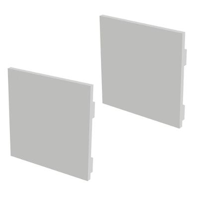 Kit Acessórios Taschibra Para Perfil Sobrepor 5x5cm Zenith 50 Branco