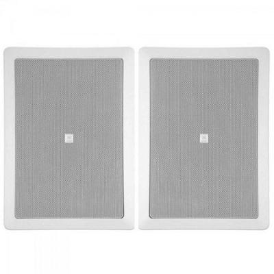 Arandela Retangular 6´´ Two Way 25w Rms Ambientare 6w21rt Branca Jbl - Par / 2
