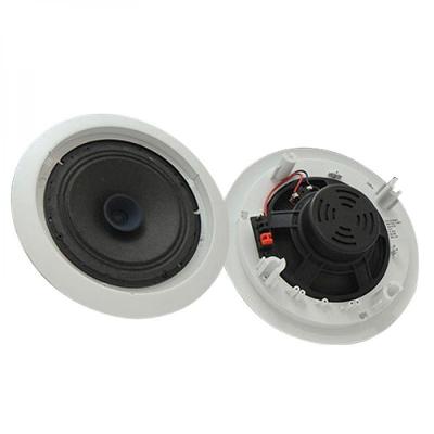 Arandela Fiamon Redonda 6 Pol Difusor 30w Rms 8 Ohms Branca