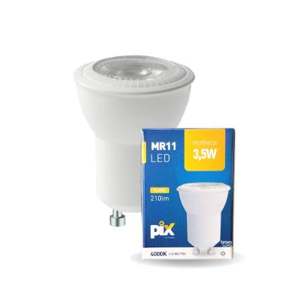 Lâmpada Led Pix Mini Dicroica Mr11 3,5w Bivolt 4000k Luz Neutra