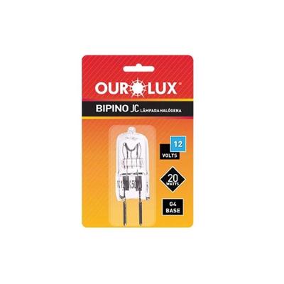 Lâmpada Hálogena Jc 20w 12v G4 Ourolux