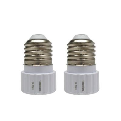 Soquete Adaptador Taschibra De Lâmpada E27 Para Gu10 Kit 2 Peças