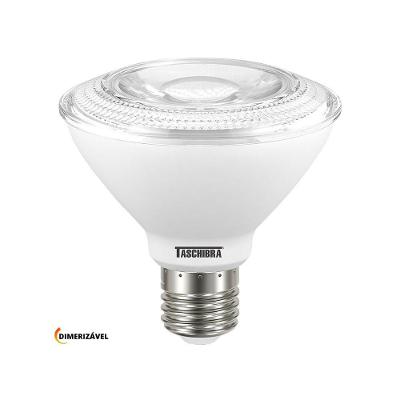 Lâmpada Led Taschibra Par 30 E27 Ip65 Dimerizavel Bivolt 2700k Luz Quente