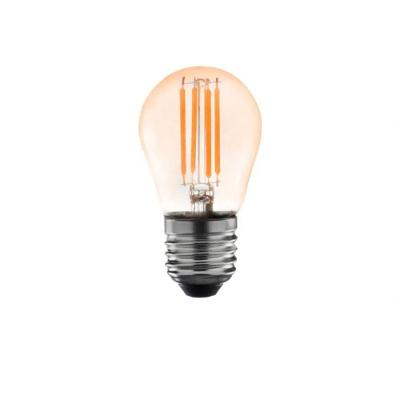 Lâmpada Led Filamento G45 4w E27 âmbar Bivolt Nordecor