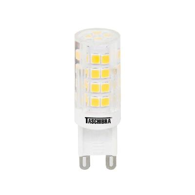 Lâmpada Led G9 Espiga 3w Taschibra 2700k Luz Quente 110v