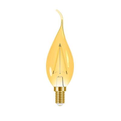 Lâmpada Led Filamento Vela Chama B35 Taschibra E14/e27 220v