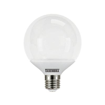 Lâmpada Led Globo 9,5w Taschibra E27 Bivolt 3000k Luz Quente