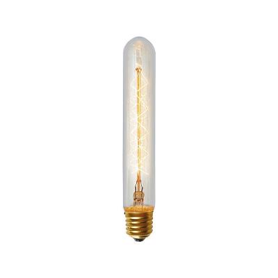 Lâmpada Filamento Carbono Blumenox T30/185 Retro E27 âmbar 220v