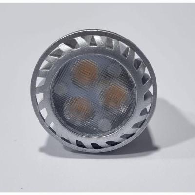 Lâmpada Power Led Mini Dicróica Mr11 3w 12v 3000k