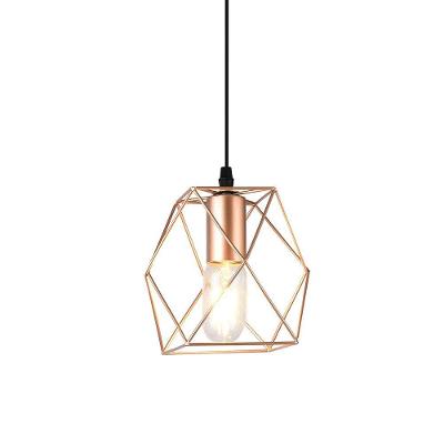 Lustre Pendente Taschibra Aramado Escala Cobre E27 Bivolt