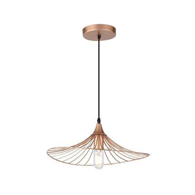 Lustre Pendente Taschibra Aramado Fly Cobre E27 Bivolt
