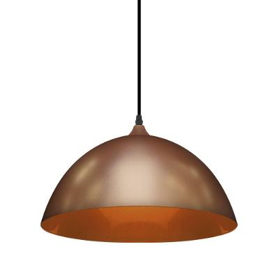 Lustre Pendente Taschibra Brooklyn E27 Bivolt Cobre
