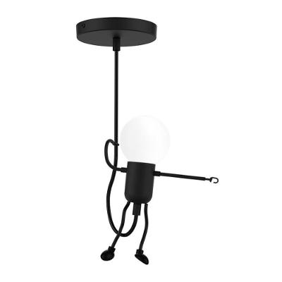 Lustre Pendente Taschibra Happy Preto E27 Bivolt