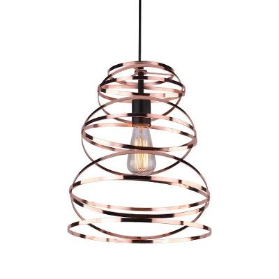 Lustre Pendente Taschibra Aramado Atmosfera Cobre E27 Bivolt