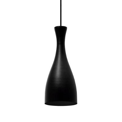 Lustre Pendente Taschibra Td 1003 E27 Bivolt Preto Fosco