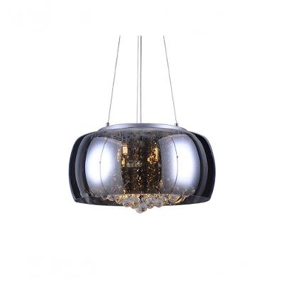 Lustre Pendente Coliseu 500 Cromado E27 Bivolt Taschibra