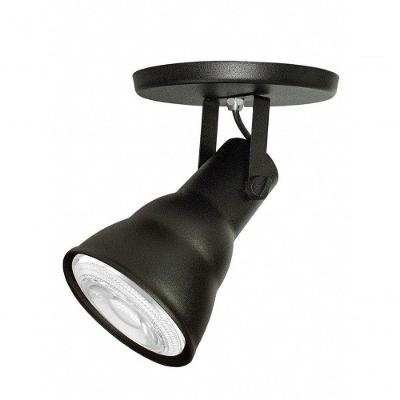 Spot De Sobrepor Hol Circular E27 Preto Taschibra