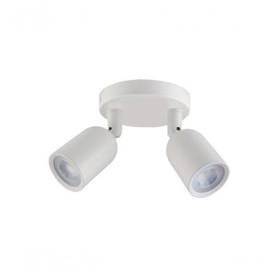 Spot De Led Direct Duplo Mr16 Circular 8w Branco Taschibra 6500k Luz Fria