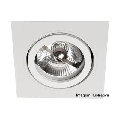 Spot De Embutir Para Lâmpada Ar70 Quadrado Orbital