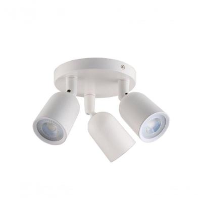 Spot De Led Direct Triplo Mr16 Circular 12w Branco Taschibra 6500k Luz Fria