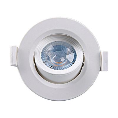 Kit 10 Spot De Led Embutir Alltop Mr16 Redondo 5w Bivolt Taschibra 6500k Luz Fria